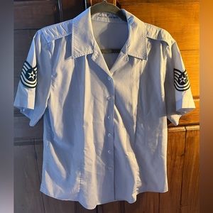 Women’s S/S Air Force Button Down Shirt